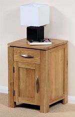 Galway Solid Oak Bedside Cabinet